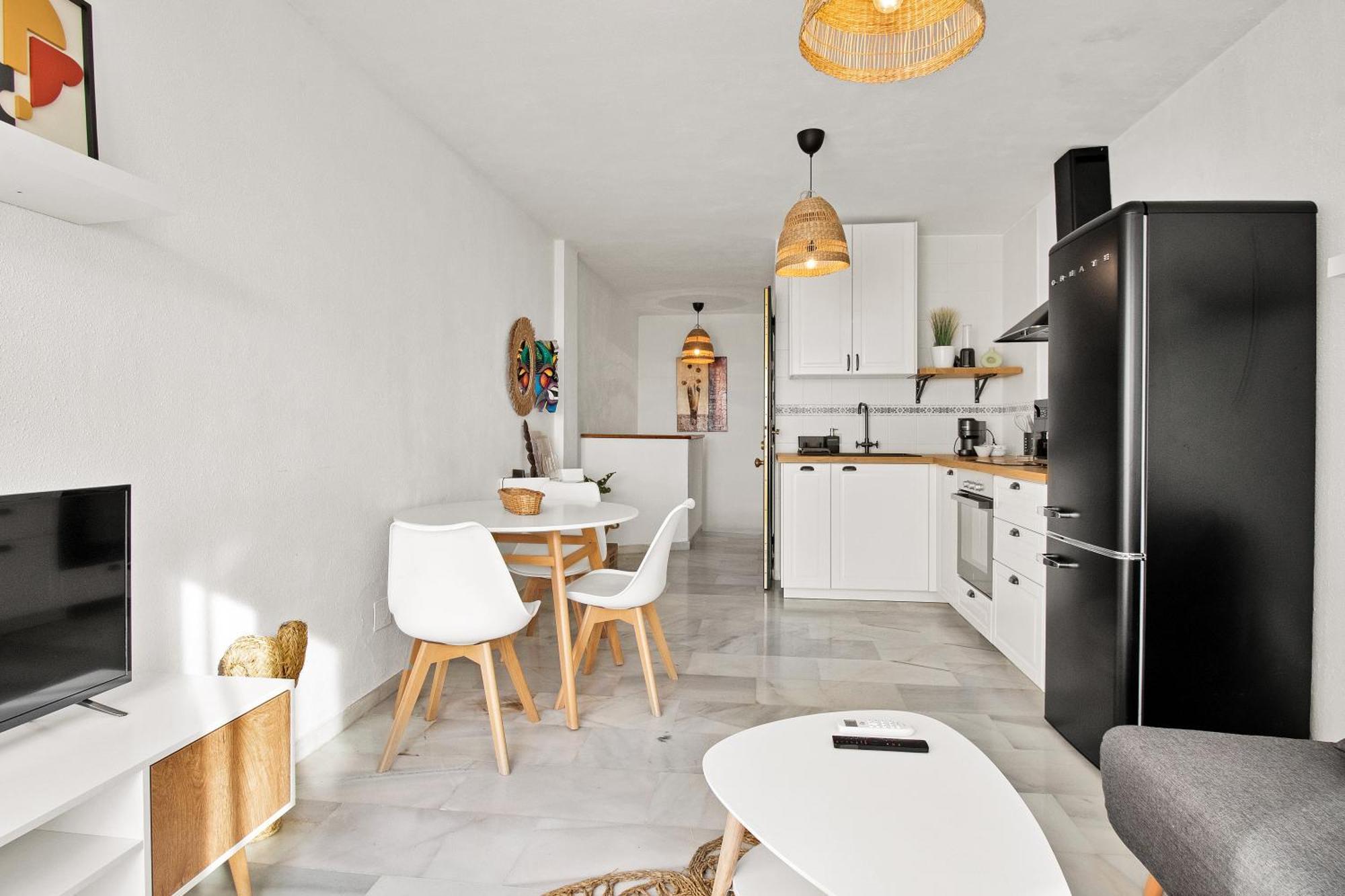 Duplex Estilo Boho Con Increible Terraza Y Vistas Al Mar En Estepona - Las Abejeras 609 아파트 외부 사진