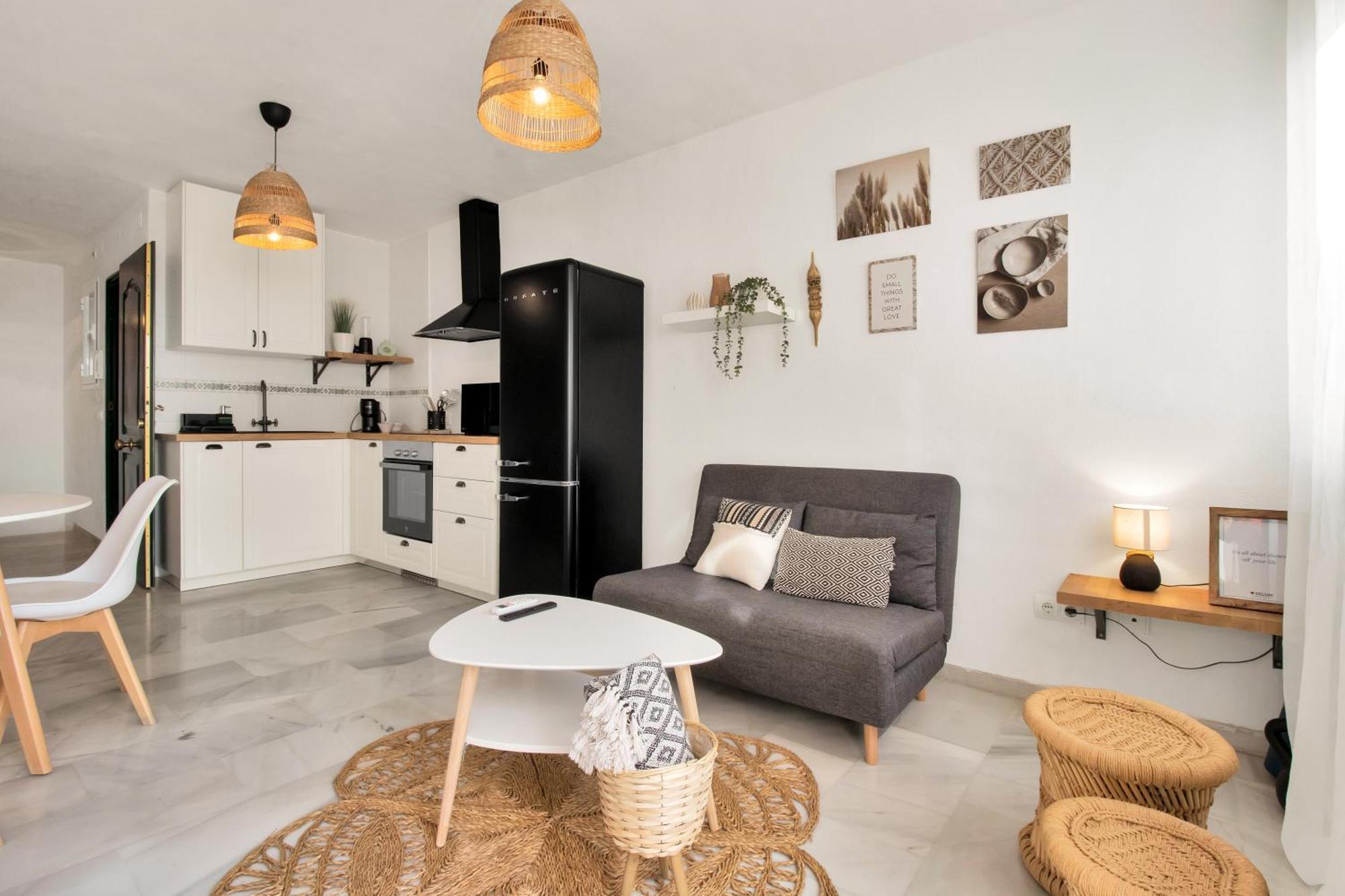 Duplex Estilo Boho Con Increible Terraza Y Vistas Al Mar En Estepona - Las Abejeras 609 아파트 외부 사진