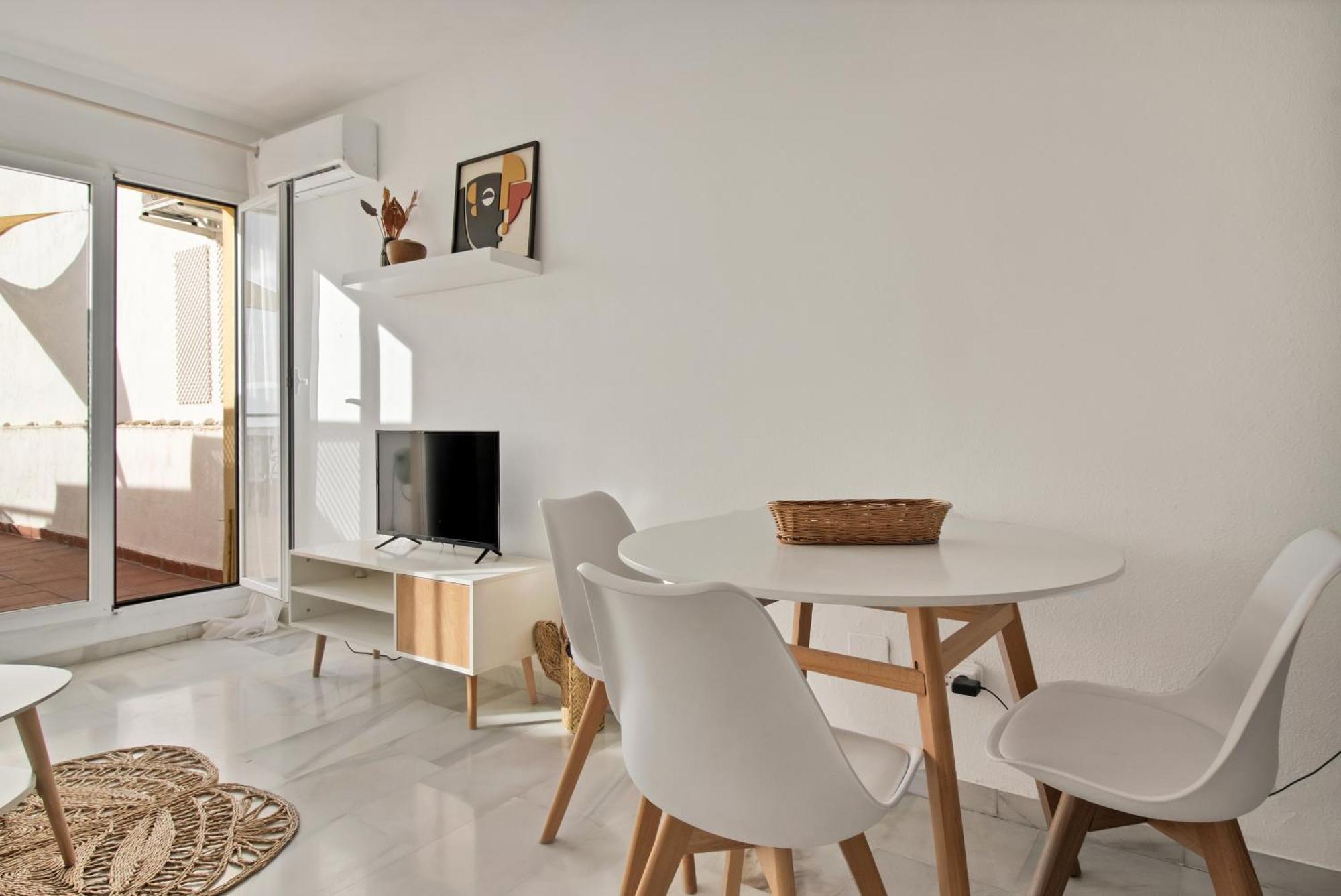 Duplex Estilo Boho Con Increible Terraza Y Vistas Al Mar En Estepona - Las Abejeras 609 아파트 외부 사진