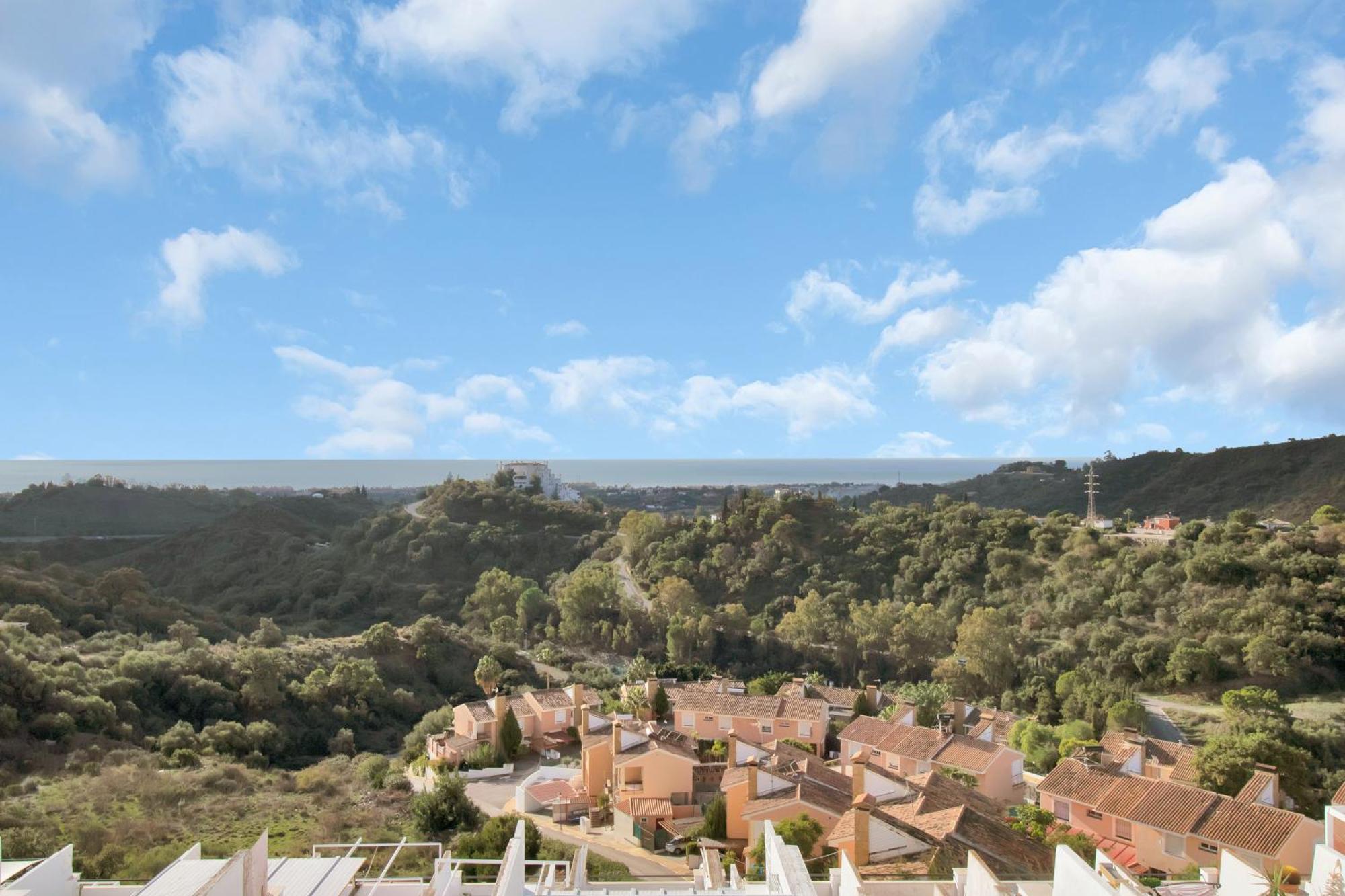 Duplex Estilo Boho Con Increible Terraza Y Vistas Al Mar En Estepona - Las Abejeras 609 아파트 외부 사진